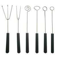 【❉HOT SALE❉】 o68zuxy 6pcsช็อคโกแลตสแตนเลสลูกอมDipping Fork Fondueเครื่องมือตกแต่งแบบDIY