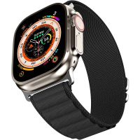 สำหรับ Apple Watch Ultra 49มม.,Series 8/7 45มม./41มม.,สายไนลอนทอที่ทนทานสำหรับ Apple Watch Series 6 5 4 3 2 1 SE, 38มม. 40มม. 42มม. 44มม.