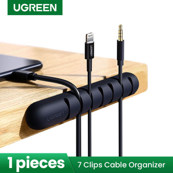 UGREEN Cable Organizer Silicone USB Cable Winder Flexible Cable ...