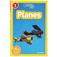 English original picture book National Geographic readers: planes plane level1 childrens English Enlightenment picture book childrens Popular Science Encyclopedia textbook