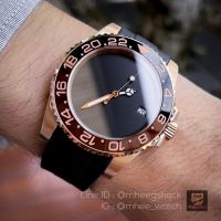 Seiko Modify Rootbeer Mercedes Hand Rubber