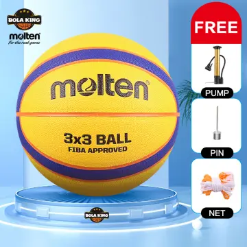 Silent Basketball 5Pcs Mute Ball Children Mute Elastic Ball with Basket  Interact