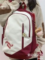 ♀☇卐 Bag female Japanese tooling wind high school students junior middle school students hit American retro large capacity backpack backpack male