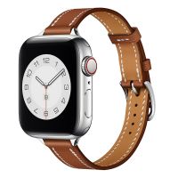 youduoduo Leather Attelage strap For Apple Watch band 44mm 40mm 45mm/41mm 42mm 38mm watchband bracelet Single Tour iWatch 3 4 5 SE 6 7