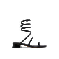 ALDO SPINNA Women Heeled Sandals-Black