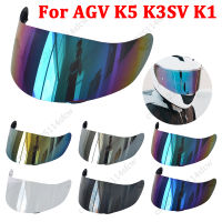 หมวกกันน็อครถจักรยานยนต์ Visor สำหรับ AGV K5 K3SV K1หมวกกันน็อครถจักรยานยนต์ Visor เลนส์โล่ป้องกันรังสียูวีป้องกันรอยขีดข่วนลมโล่ A Ccesorios