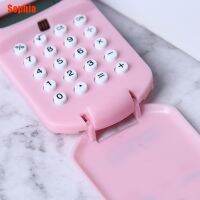 [Sophia] Portable Calculator Pocket Size Creative Keychain Calculator Office Supplies