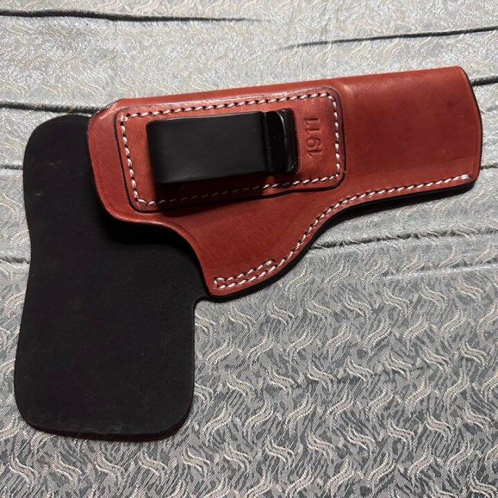 【Ready stock】 INSIDE HOLSTER - 1911 GENUINE and LEATHER | Lazada PH