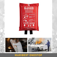 ผ้าห่มกันไฟ Fire Blanket เกรดงานเส้นใยแก้วซิลิก้าชนิดพิเศษ ?% ‼️ Fire Blankets Fiberglass Safety Fire Prevention 1.5x1.5