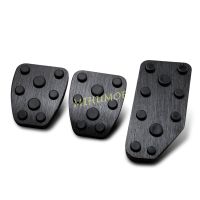 Black Car Clutch Brake Gas Pedal Pad Cover For 2018-2023 Subaru Impreza XV GK/GT Pedals  Pedal Accessories