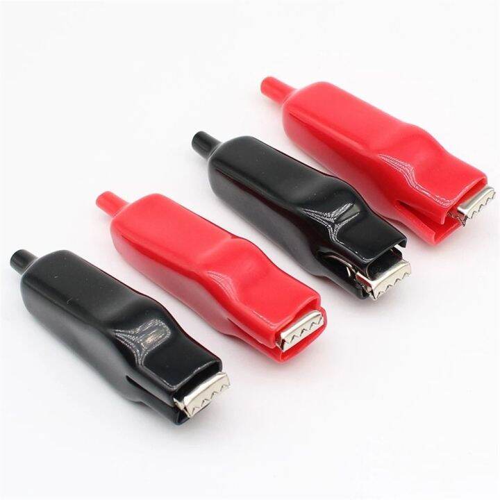 djrgs-ชาร์จไฟแบตเตอรี่ชาร์จ-usb-สีแดงสีดำสำหรับจัมเปอร์ไฟฟ้าคลิปต่อผมคลิปหนีบผมสปริงสายที่หนีบทดสอบแบตเตอรี่จระเข้คลิปคลิปหนีบผมปากจระเข้