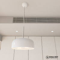 RINA HEY VINSON/3 โคมไฟ โคมไฟห้อยเพดาน โคมไฟตกแต่งเพดาน ไฟติดเพดาน Pendant lamp W48 x D48 x H120 cm  – สี ขาว