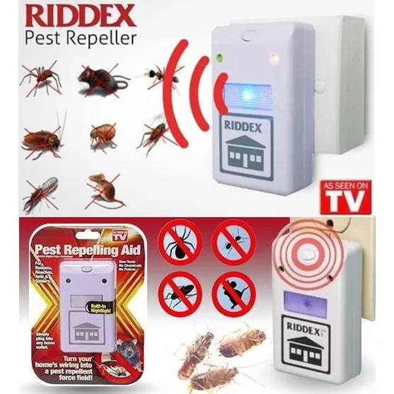 🌹READY STOCK🌹 Pest Repelling Aid Riddex Plus Repeller / Alat Penghalau ...