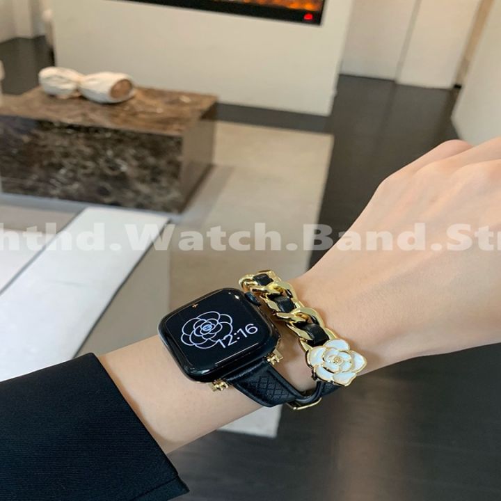 g2ydl2o-dermis-สายนาฬิกาข้อมือหนัง-ลายดอกคามิเลีย-ทรงกลม-สําหรับ-apple-watch-series-ultra-8-7-6-se-5-4-3-2-1-iwatch-ขนาด-49-มม-45-มม-41-มม-44-มม-40-มม-42-มม-38-มม