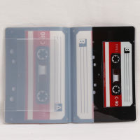 Personality Chocolate Camera AudioTape Passport Holder ID Card Holder PVC Leather Business Card Bag Case Travel Passport Cover