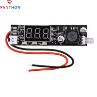 PANTHON โมดูลไดร์เวอร์ DC 12V PWM 2-3ลวดพัดโมดูลแสดงผลควบคุมความเร็วตัวควบคุมอุณหภูมิสำหรับพัดลมคอมพิวเตอร์ส่วนบุคคล/ตั้งปลุก