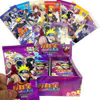 อาร์เรย์การ์ดอะนิเมะของ Rawak Naruto Satu Pek Bp Mr Kad Koleksi Watak Carded Mainan Kanak-Kanak