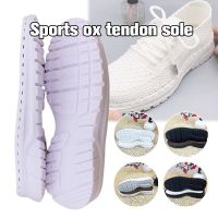 Sports Shoes Tendon Soles Hollow Thread Wool Shoes Woven Hook Shoes Slipper Rubber Shoes Sole DIY Shoe Soles Repair Materials Cleaning Tools