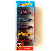 Hot Wheels รุ่นรถของเล่น Track Pack 5-Pack Hw Track Builder Hw City Hw Action Diecast โลหะ1:64 Scale ยานพาหนะเด็กพิษ