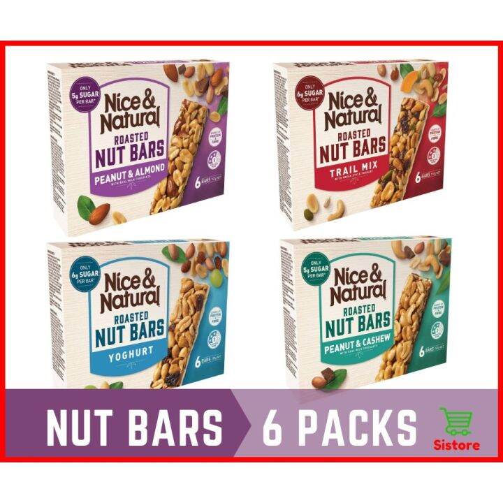 Joy moment Nice Natural Muesli and Nut Bars Healthy Snacks Protein
