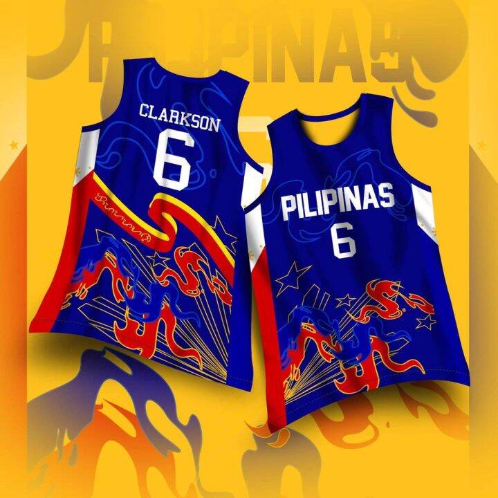 Basketball Jersey Gilas Pilipinas #6 GILAS PILIPINAS JERSEY DESIGN FULL ...