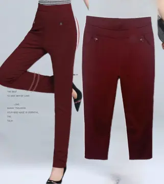 CherryLi Office Slack casual pants high waist slim straight formal