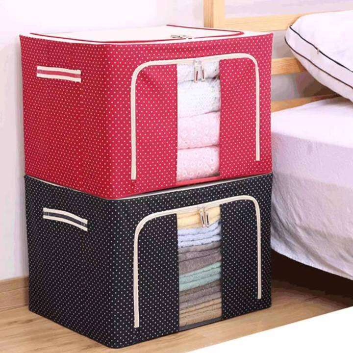 【ABIG】72L/100L Storage Box Large Capacity Foldable Oxford Cloth Storage