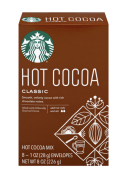HỘP 8 GÓI BỘT CACAO - VỊ TRUYỀN THỐNG Starbucks Classic Chocolate Hot