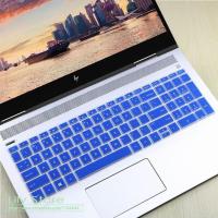 【☄New Arrival☄】 erwang81474714 ตัวป้องกันแผ่นครอบแป้นพิมพ์รอบ15 15.6นิ้วสำหรับ Hp Spectre X360 15-Ch004na 15-Ch011nr 15.6พร้อมโซนตัวเลข