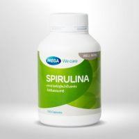 Mega We Care Spirulina 500 mg. 100 Capsules เมก้า วี แคร์ สไปรูไลน่า 500 มก. 100 แคปซูล[1กระปุก]