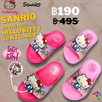 Sanrio รองเท้าแตะเด็กมีไฟ Hello Kitty_KTL-463 ลิขสิทธิ์แท้!! รองเท้าเด็กผู้หญิง รองเท้าแตะคิตตี้ รองเท้าแตะเด็ก