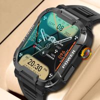 【LZ】 2023 New 1.85 Outdoor Military Smart Watch Men Bluetooth Call Smartwatch For Xiaomi Android IOS Ip68 Waterproof Ftiness Watches