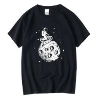 Cloocl Cotton Funny Tshirt Astronaut Space Ride Tshirt Mens For Shirts Cotton Tees