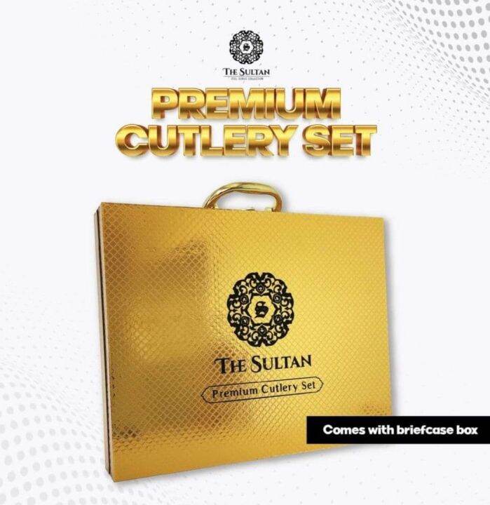 Cutlery Set Exclusive SULTERA (The Sultan) stainless steel Luxury