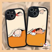 เคสโทรศัพท์มือถือ Tpu นิ่ม กันกระแทก ลายการ์ตูนชินจังน่ารัก สําหรับ IPhone 7Plus 8Plus X 13 14 12 XR 6 8 7 6s 2020 XS