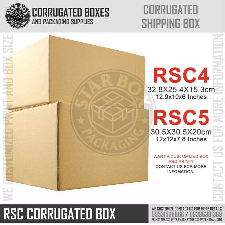 hui54747736 Starbox Brown Kraft Corrugated RSC Boxes Shipping Box