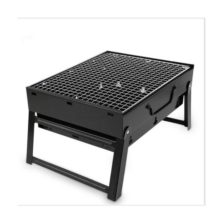 Portable BBQ Grill Stainless Steel Barbecue Grill Pits Lazada PH