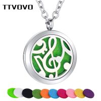 TTVOVO Aromatherapy Diffuser Necklace Locket Pendant Perfume Jewelry for Boys Kid