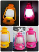 หลอดไฟ led สำหรับเสียบปลั๊ก HG-208 สีชมพู ประหยัดไฟ