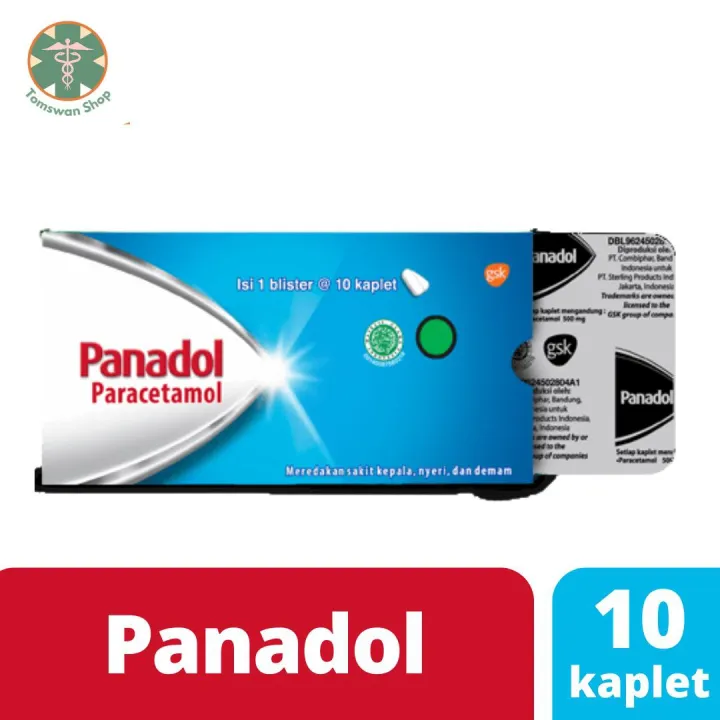 PANADOL BIRU Obat Sakit Kepala 10 Kaplet | Lazada Indonesia