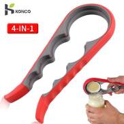 Konco Adjustable Can Opener for Beer Manual Jar Opener Non