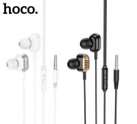 HOCO DM24 wired earphone หูฟังอินเอีนร์ มีปุ่มรับสายวางสาย แจ็ค 3.5mm. เสียงดี ของแท้ ส่งไว มีของพร้อมส่ง