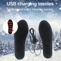 Insoles ความร้อนฤดูหนาวความร้อนไฟฟ้าเท้าอุ่น USB ชาร์จ Insoles ความร้อนสามารถล้างและตัดสำหรับตั้งแคมป์ตกปลา