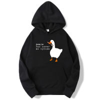 Hoodies Men 2020 Autumn Winter Sudadera Hombre Peace Was Never An Option Goose Hoodie Uni Hooded For Men Women Sweatshirts