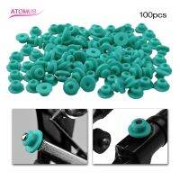 【CW】 ATOMUS 100Pcs Needle Rubber Grommets Nipples  quot;T quot; Type Machine Accessory Armature Bar Tools