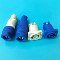 3pin Powercon Connector Lockable Cable Male Female Chass Socket for Electric Drill LED Screen Stage Lighting Power Adapter 17TH