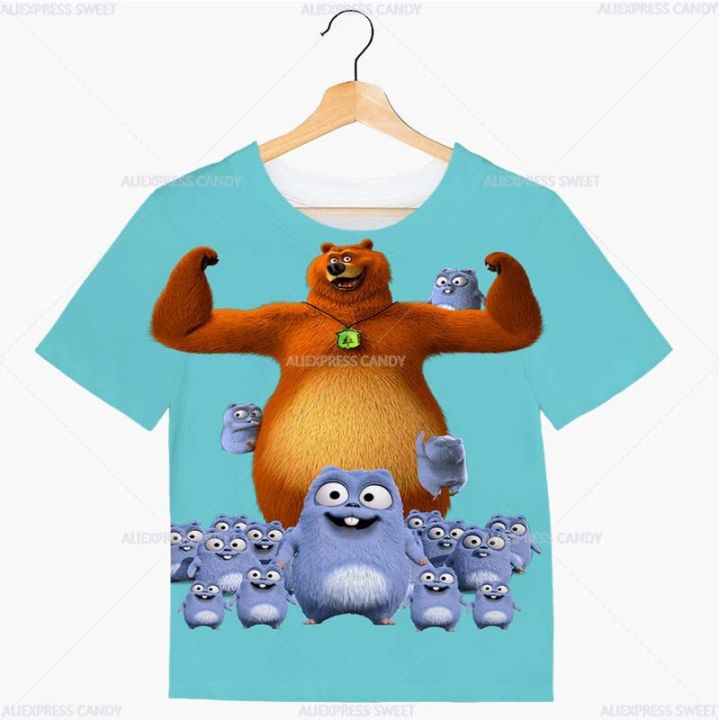 summer-boys-lemmings-print-t-shirts-girls-cartoon-tshirts-children-sunlight-grizzly-bear-animal-t-shirts-kids-cute-tops-clothes