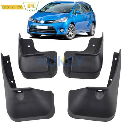 ชุดรถ Mud Flaps สำหรับ Toyota Verso 2009-2018 Mudflaps Splash Guards Mud Flap Mudguards Fender 2010 2011 2012 2013 2014 2015