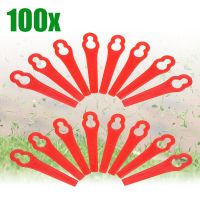 【YF】 100Pcs Replacement Trimmer Plastic Blade for Florabest Grass Brushcutte LIDL FRTA 20 A1 Lidl IAN 282232