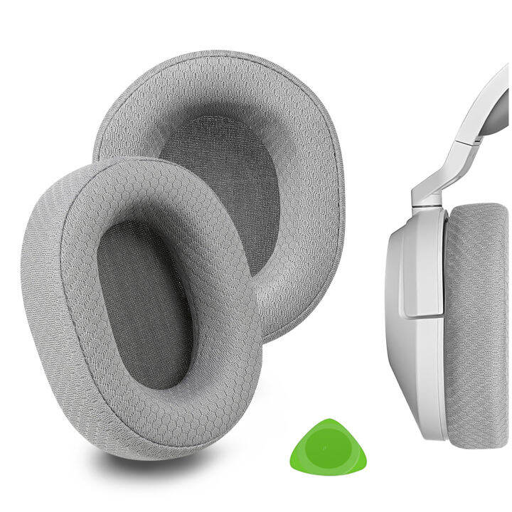Geekria Mesh Fabric Replacement Ear Pads for Corsair HS55, HS55 PRO